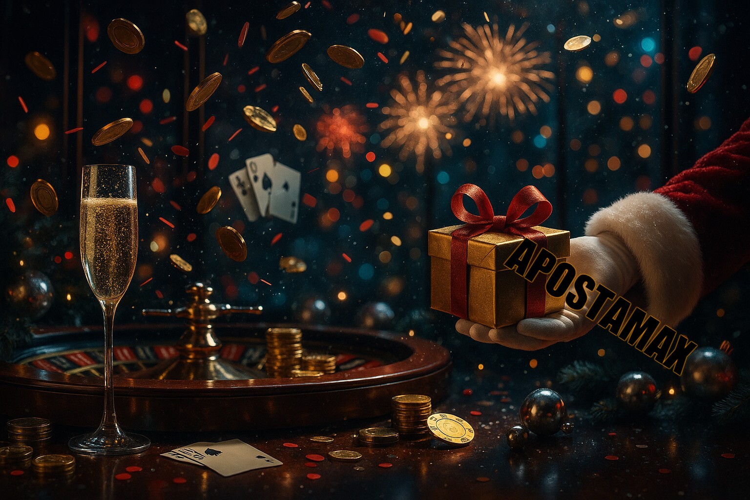 Promoções de Ano Novo no APOSTAMAX